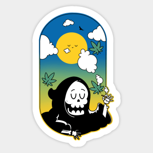 Dont panic its organic Sticker